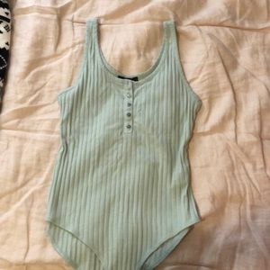 tank ribbed body suit